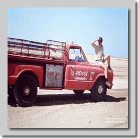 Still lost, Dave Green looking for the beach - Saudi Hadj 1971